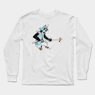 Samurai Penguin Long Sleeve T-Shirt